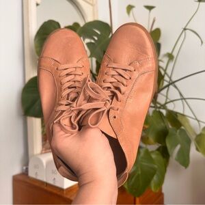 Sam Edelman Women's Tan Leather Sneakers